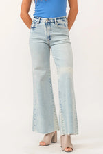 Dear John Fiona Tolleson High Rise Wide Leg Jeans