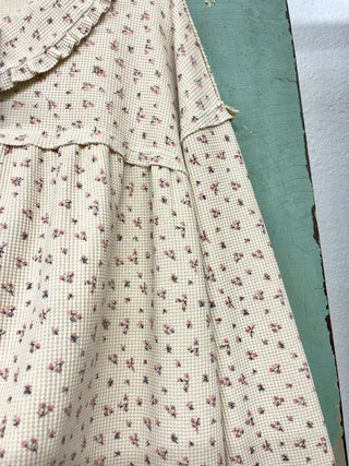 Easel Floral Thermal Knit Top