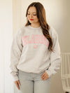 Oklahoma Gingham Heart Sweatshirt