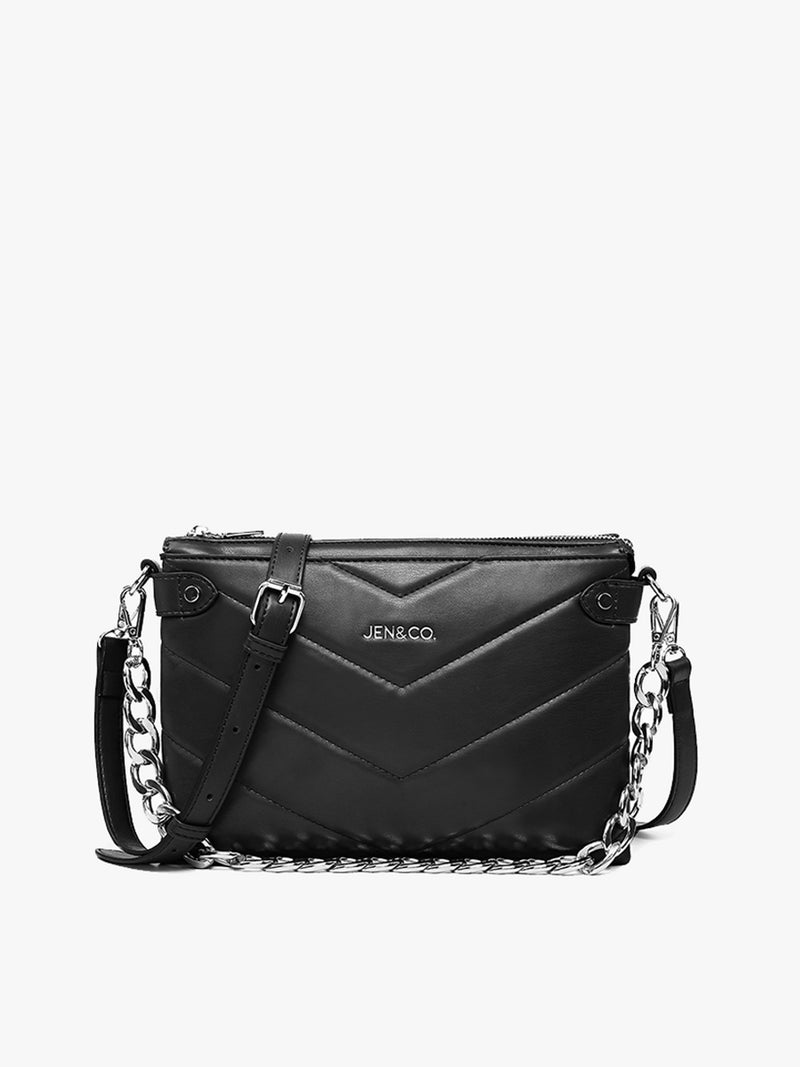 Britt Puffer Crossbody w/ Snaps