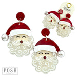 Santa Earrings