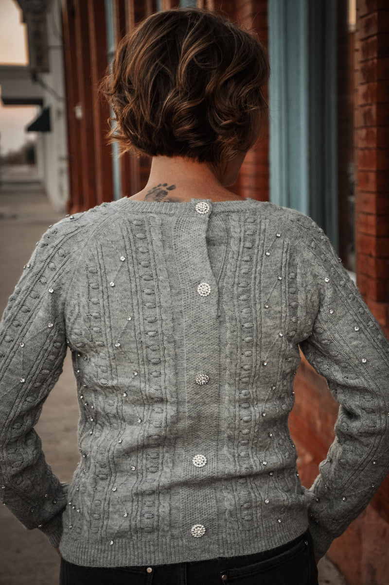 Carlotta Embellished Sweater by Another Love