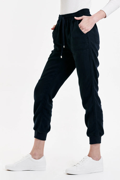 Jacey Navy Jogger Pants by Dear John