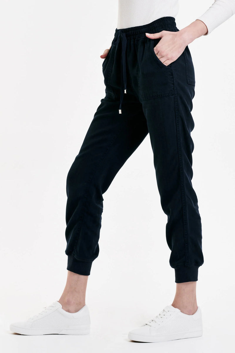 Jacey Navy Jogger Pants by Dear John