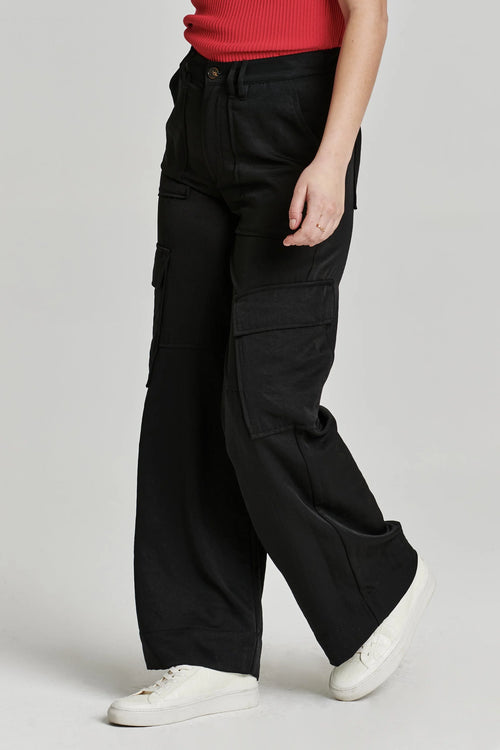 Another Love Cairo Black Cargo Pants