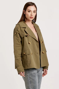 Another Love Vega Vineyard Boxy Trench Coat