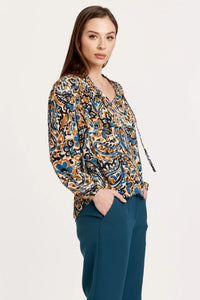 Another Love Yelena Autumnal Paisley Top