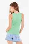 Cleo Ribbed Tank by Another Love