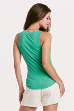 Cleo Ribbed Tank by Another Love