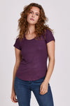 Aimee Scoop Neck Rib Top