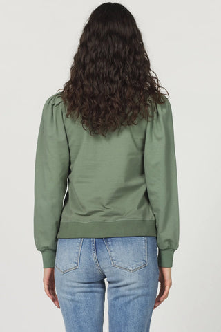 Another Love Sammi Slate Green Pullover