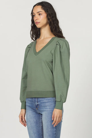 Another Love Sammi Slate Green Pullover