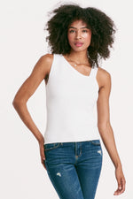 Another Love Charlie Cutout Rib Tank