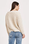 Another Love Robin Vintage Cream Chunky Knit Cardigan