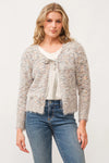 Another Love Serafina Snow Meadow Fuzzy Cardigan