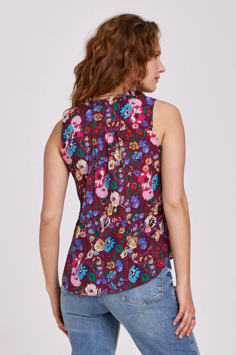 Fia Terrace Blooms Ruffle Tank