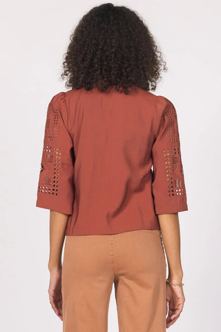 Another Love Samaya Rust Top