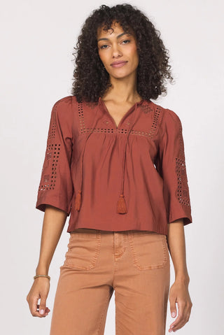 Another Love Samaya Rust Top