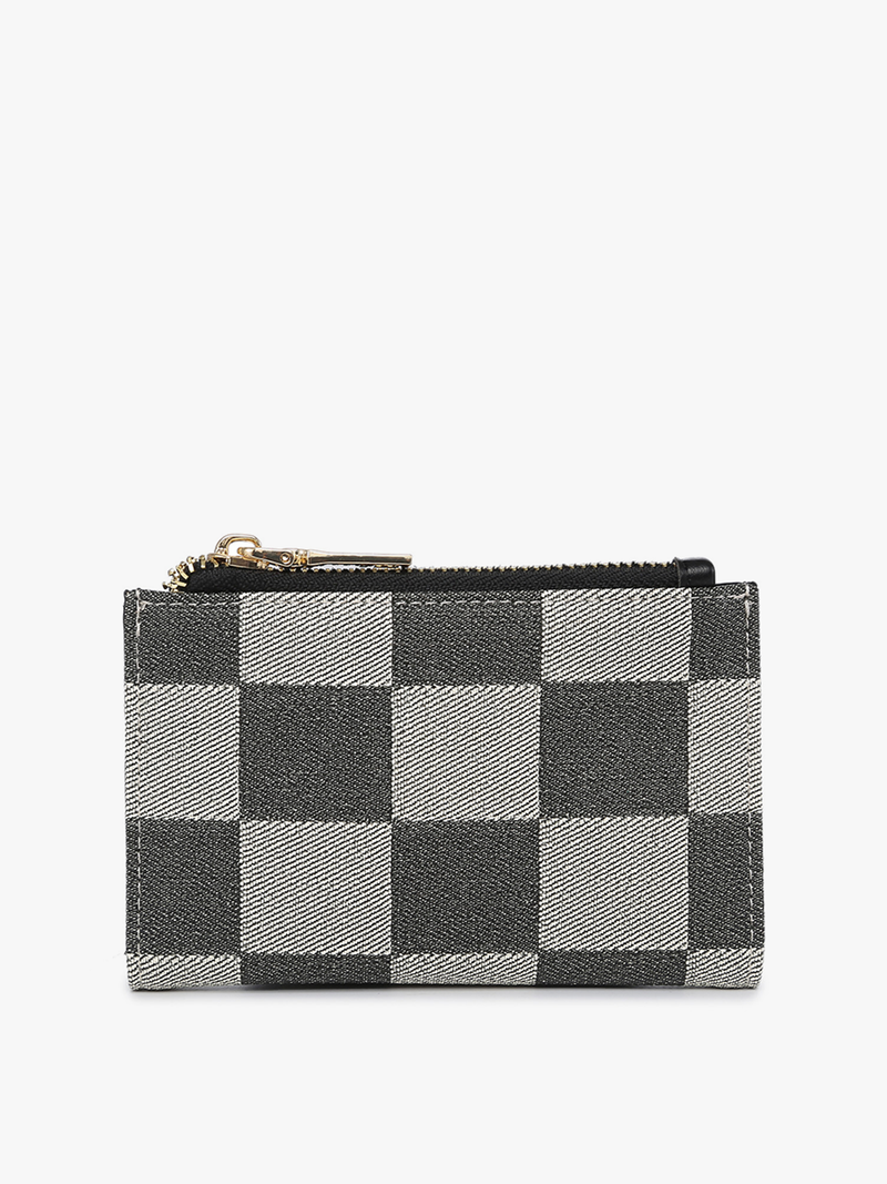 Zara Checkered Wallet