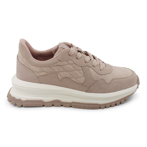 Blowfish Luna Taupe Abbey Suede Sneakers