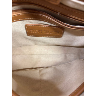 Steve Madden indiee small tote natural Woven straw