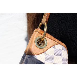Louis Vuitton Galliera PM Damier Azur Canvas Shoulder Bag