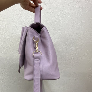 Like dream Lavender Bow Satchel Top Handle Bag crossbody
