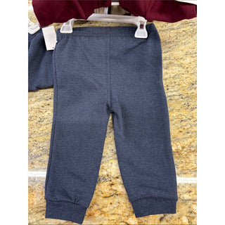 Tommy Hilfiger baby boy fleece hooded baseball jacket 3 piece set 12 months