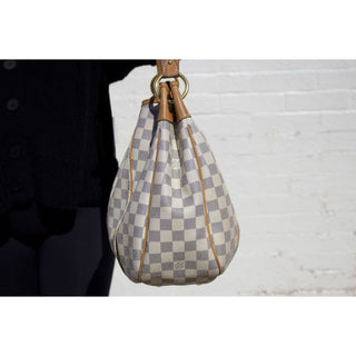 Louis Vuitton Galliera PM Damier Azur Canvas Shoulder Bag