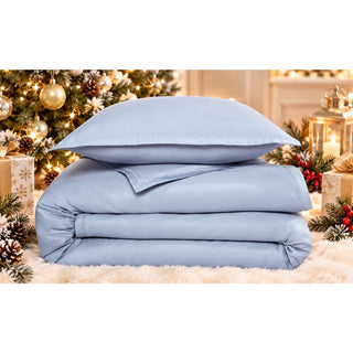 Sky 500TC Wrinkle Resistant Duvet Cover Set, King Blue $390