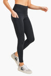 Black Essential Panel Leggings