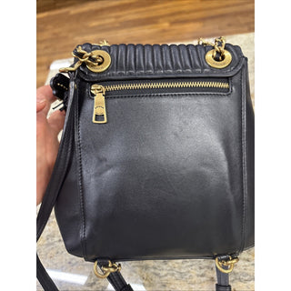 Coach Parker Convertible Quilted Leather Backpack 16 in Black
