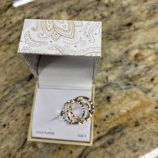 Charter Club Ring Size 9 Gold Plated