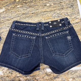 Miss Me Jeans Studs Embroidered Shorts 29