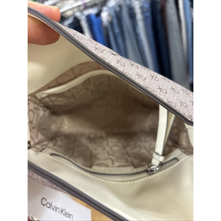 Calvin Klein Fay Signature Adjustable Crossbody with Magnetic Top Closure