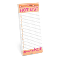 Hot List: Make A List Pad