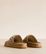 Josephine Leopard Mule