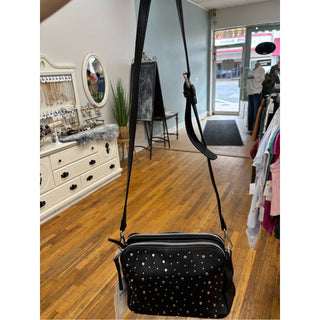 Urban Originals Black Studded Crossbody Bag