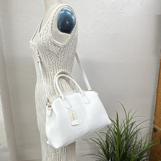 On 34th White Satchel Bag Crossbody