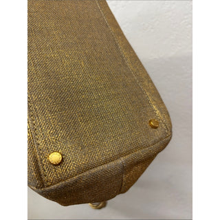 Donna Karan glenwood Metallic Gold Shoulder Bag