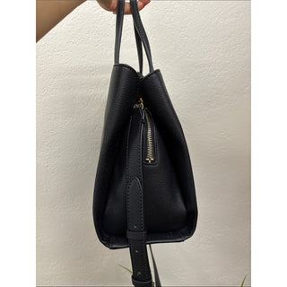 Guess lucci medium girlfriend Satchel black with Floral Charm