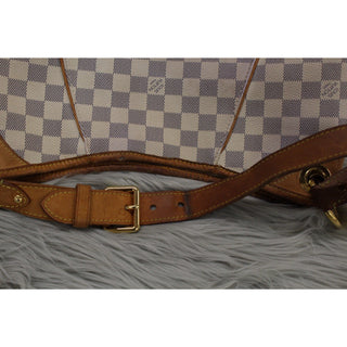 Louis Vuitton Galliera PM Damier Azur Canvas Shoulder Bag