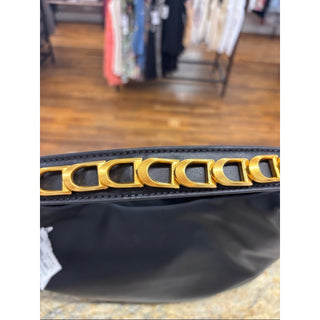 Donna Karan Bellmore Extra Large Hobo With Bezel Strap MSRP $398