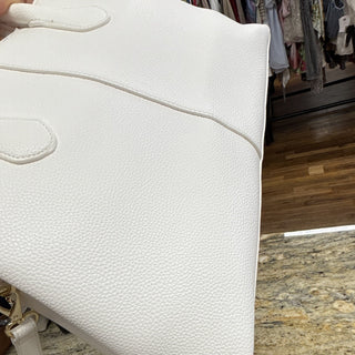 On 34th White Satchel Bag Crossbody