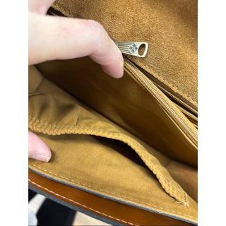 Patricia Nash Leather Crossbody with Front Clasp