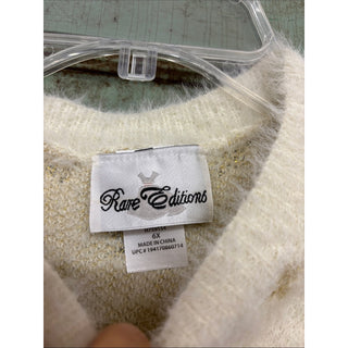 Rare edition Girls' Star Sweater cream Dress with Gold Stars purse