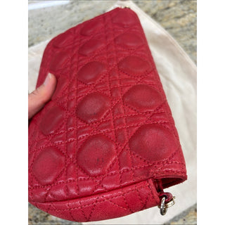 Dior Quilted lamb Leather Crossbody with Gold Chain bag