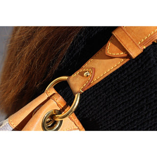 Louis Vuitton Galliera PM Damier Azur Canvas Shoulder Bag