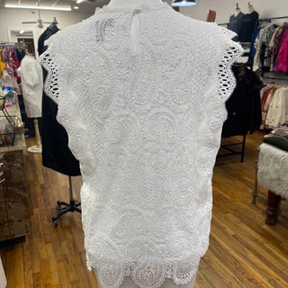 Aqua parsley Lace Top Size XXL