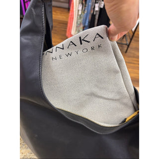 Donna Karan Bellmore Extra Large Hobo With Bezel Strap MSRP $398